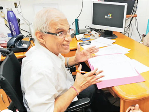 Dr. Suresh H. Advani at work